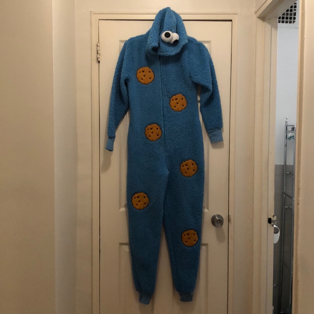 Cookie Monster Costume /Onesie